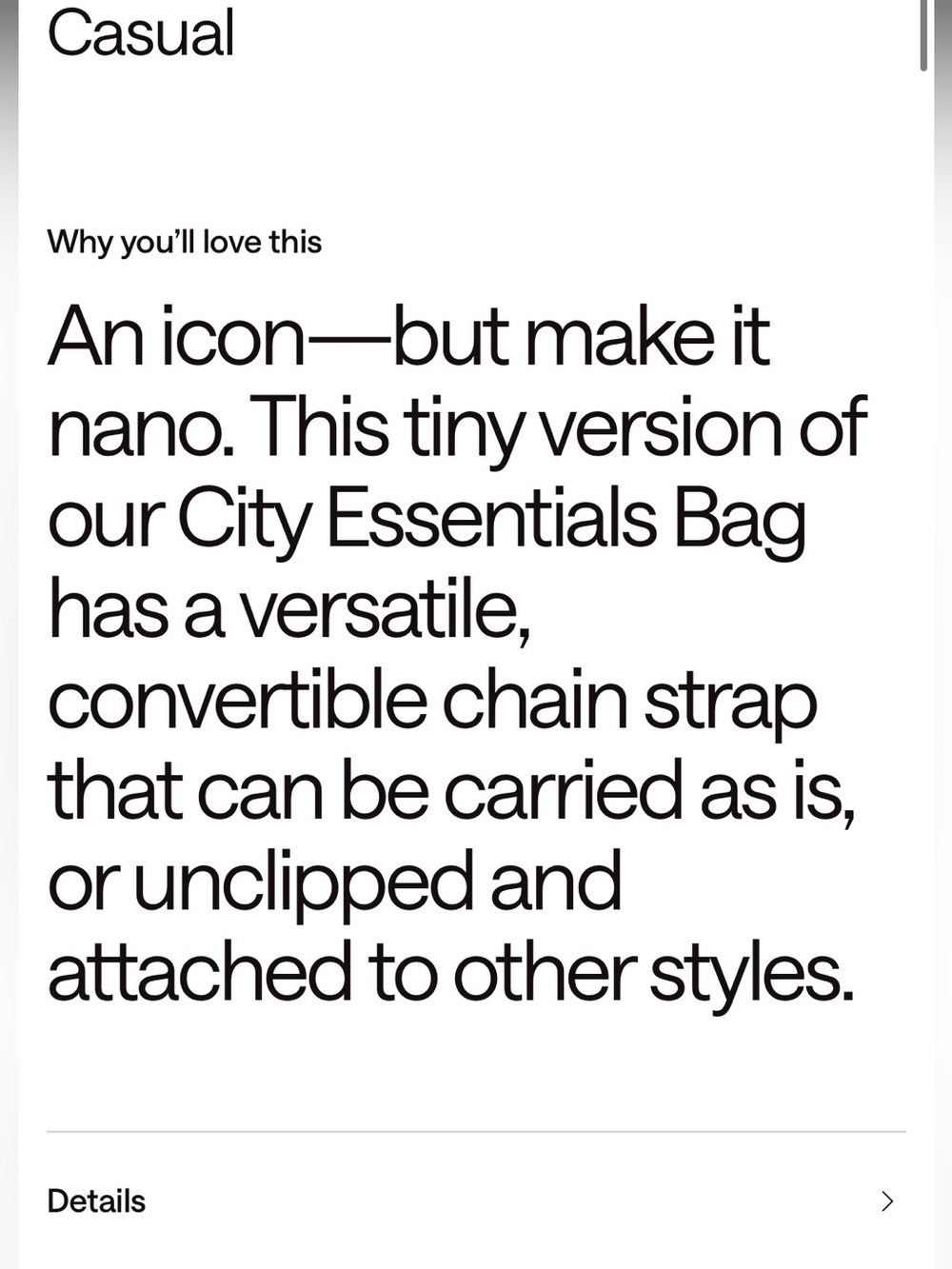 City Essentials Nano Shoulder Bag - Picture 7 of 9